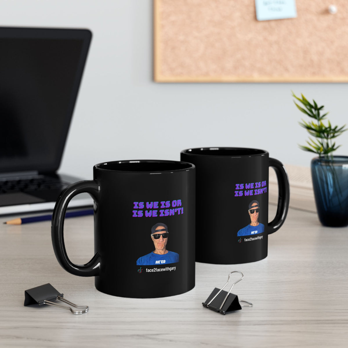 Is We Is Black Mug