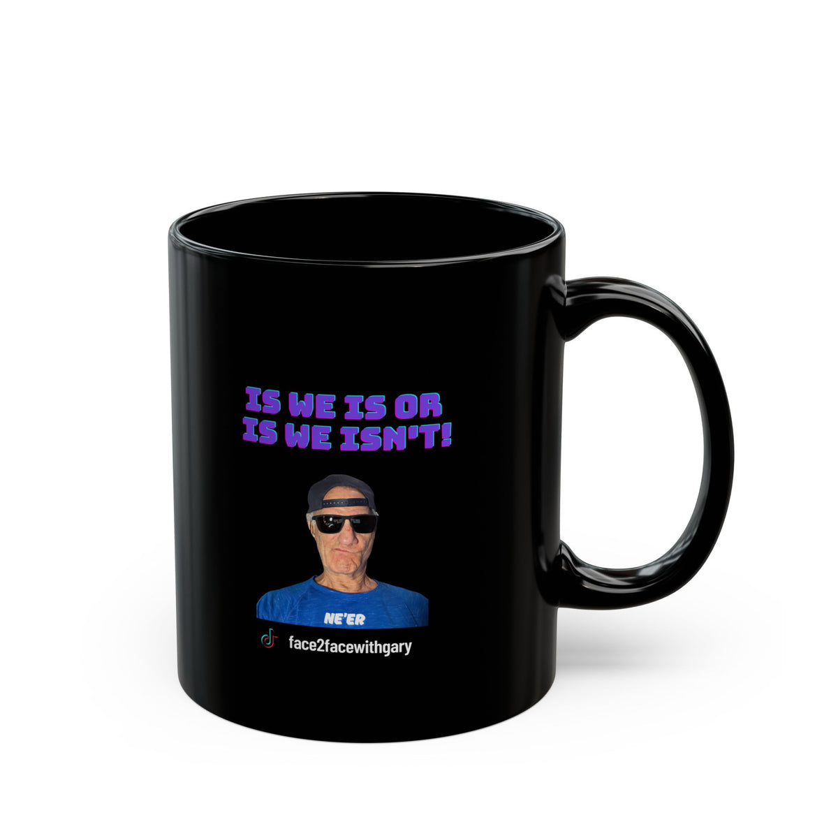 Is We Is Black Mug